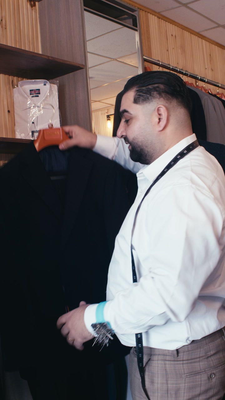 Riber's Suits campaign — craftsmanship and tailoring in detail